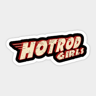 Hot Rod Girls Sticker